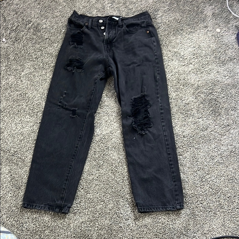 Forever 21 Charcoal Denim Jeans